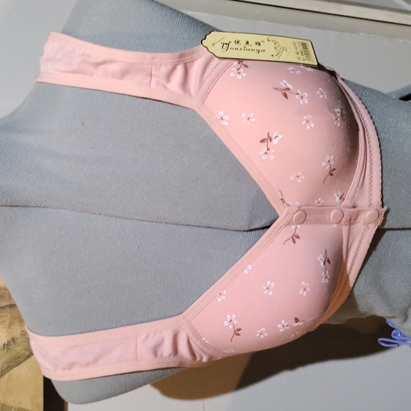 Youxianya peach cotton snap front bra - Picture 2 of 5